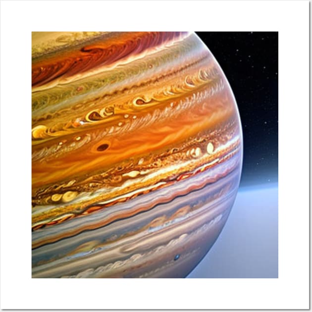 Jupiter - AI-Generated Wall Art by MtWoodson